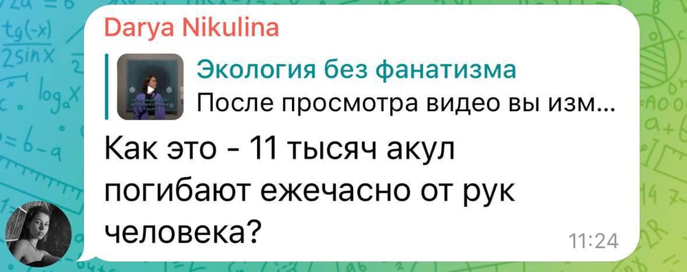 Недавно в нашем экочатике задали такой вопрос ☝🏻