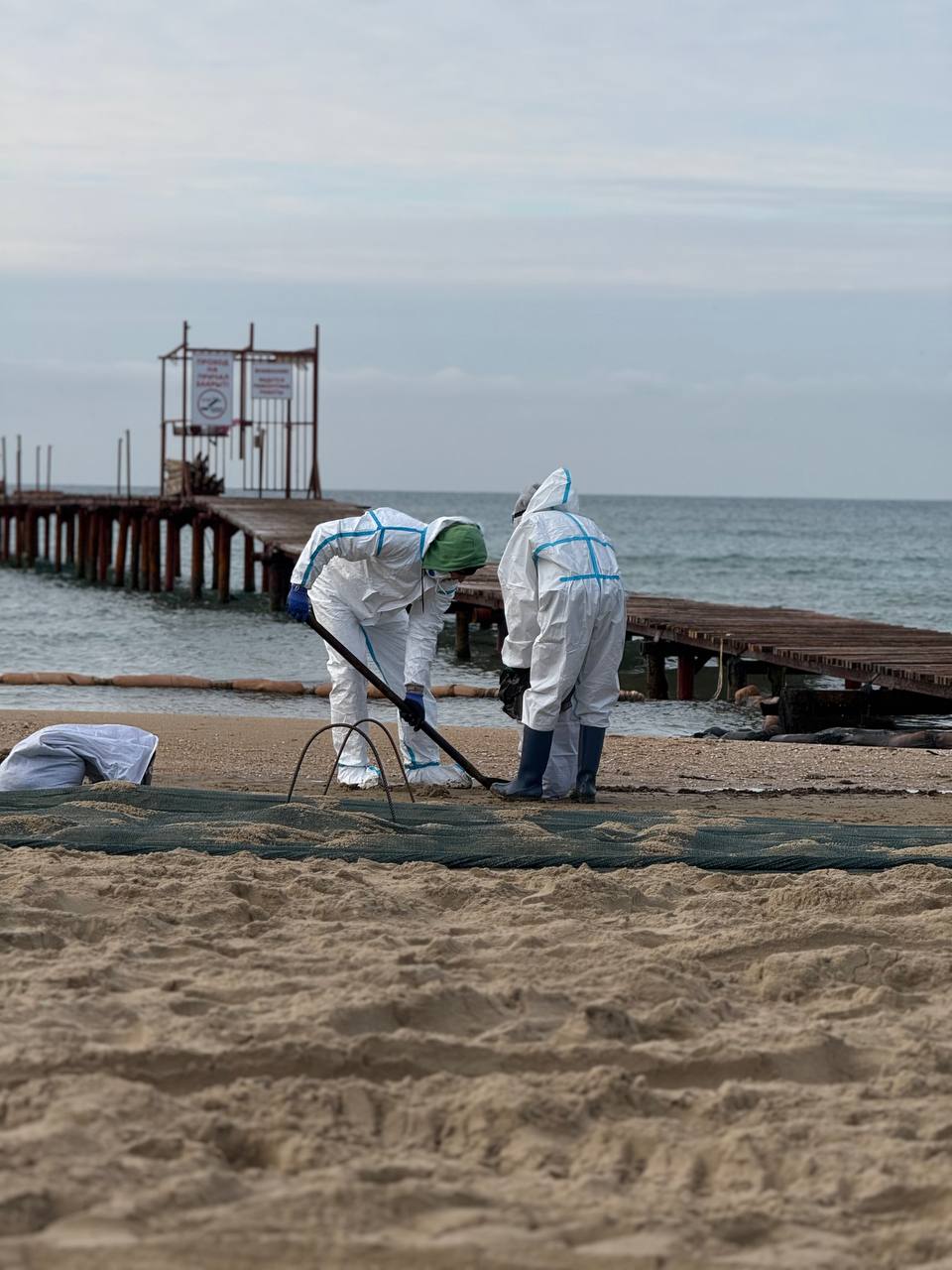 Прошло почти два месяца с момента разлива 4 тысяч тонн мазута в Черное море, борьба с…