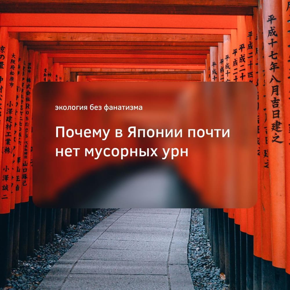 Первое, что замечают туристы в Японии: на улицах очень чисто. Второе: а где урны?