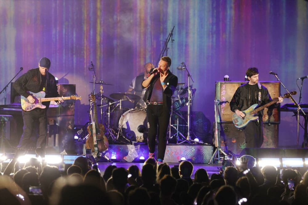 🎸 Чистая музыка: британская поп-группа Coldplay в мировом экофрендли турне