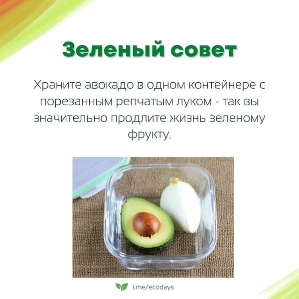 Экосоветы: Подготовили для вас новую порцию экосоветов