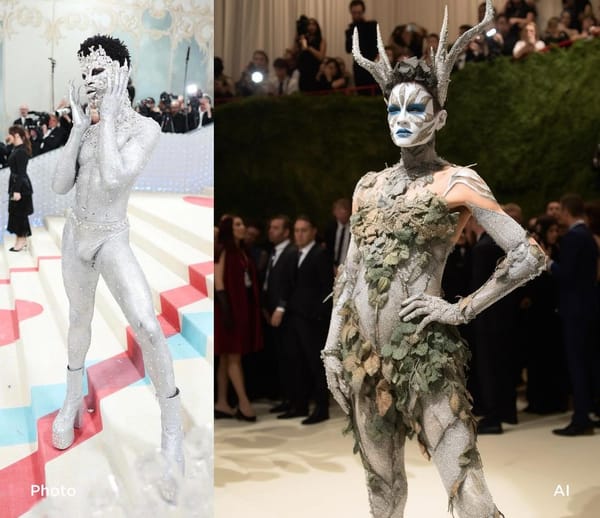 Как бы выглядели звезды Met Gala, если бы главной темой бала была экология: