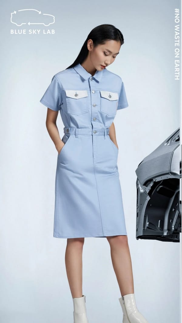 👕 Китайский автопроизводитель представляет моду, созданную из отходов собственного производства