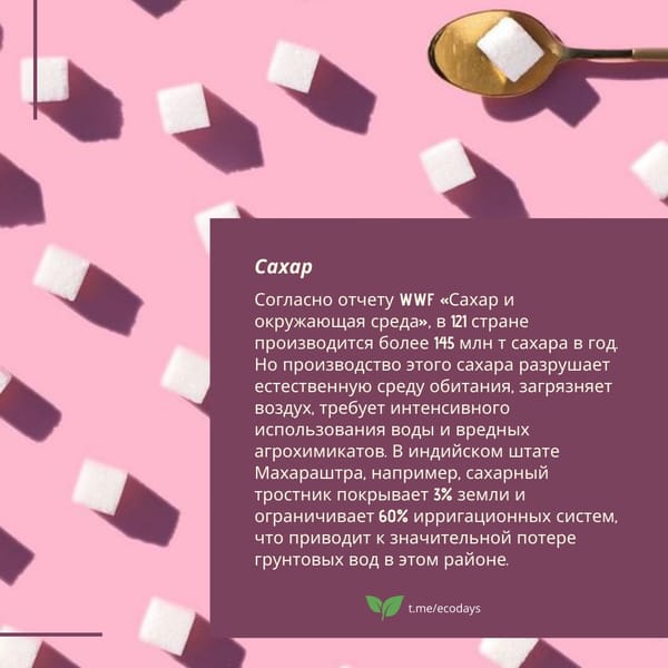 Восемь самых неэкологичных продуктов