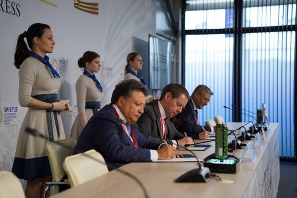 На ПМЭФ-2025 сразу четыре крупнейшие компании в своих отраслях — «АБ ИнБев Эфес»…