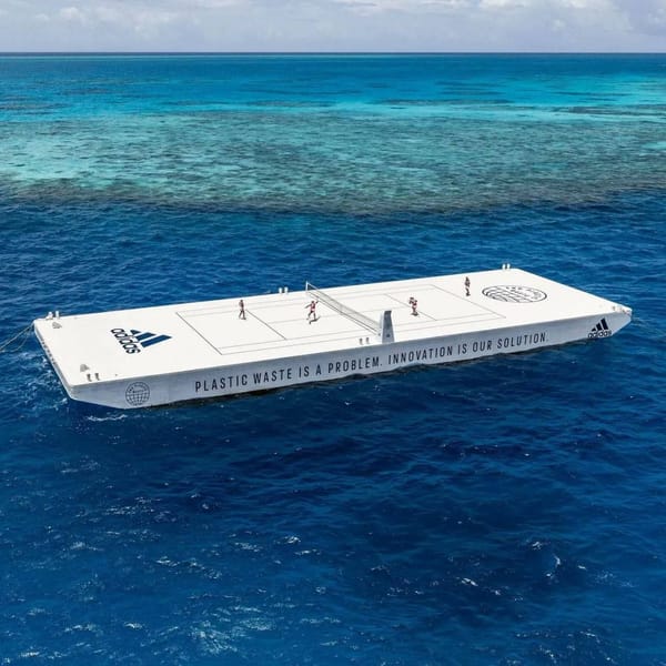 🎾 Красивая коллаборация Adidas с природоохранной Parley for the Ocean
