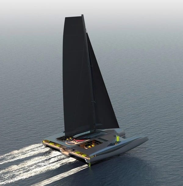 ⛵️ Экояхта, рассекающая волны без выбросов СО2