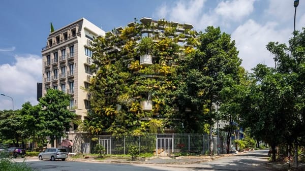 🏢 Зеленый офис-огород построили во Вьетнаме