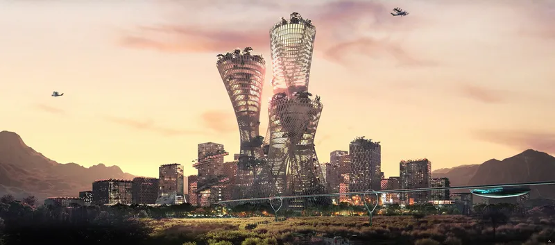 Самый экологичный город мира в американской пустыне. С нуля.